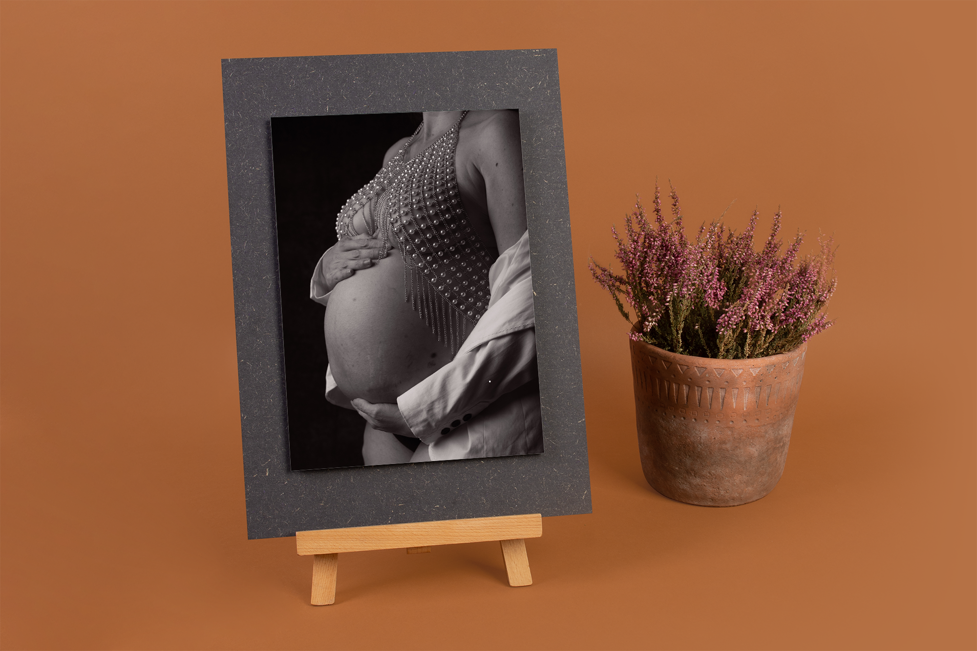 SCHWEBENDES FOTO AUF ALU-DIBOND