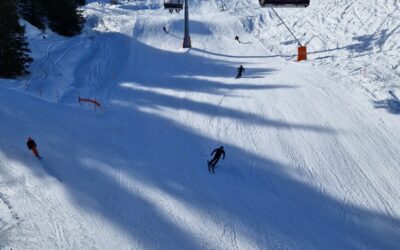 Schnee, ein Brautkleid und eine Idee