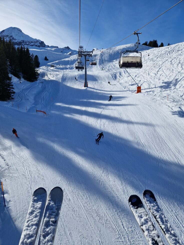 Schnee, ein Brautkleid und eine Idee